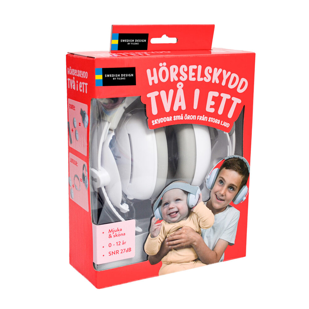 Hörselskydd 2 i 1 Baby & Junior NYHET