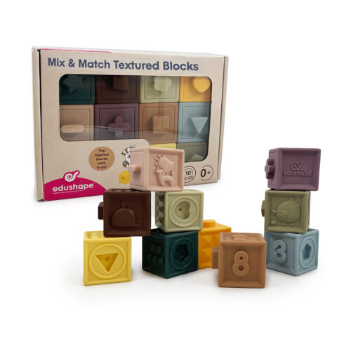 Mix & Match Textured Blocks, Boho Chic NYHET